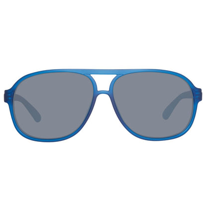 Blue Injected Sunglasses