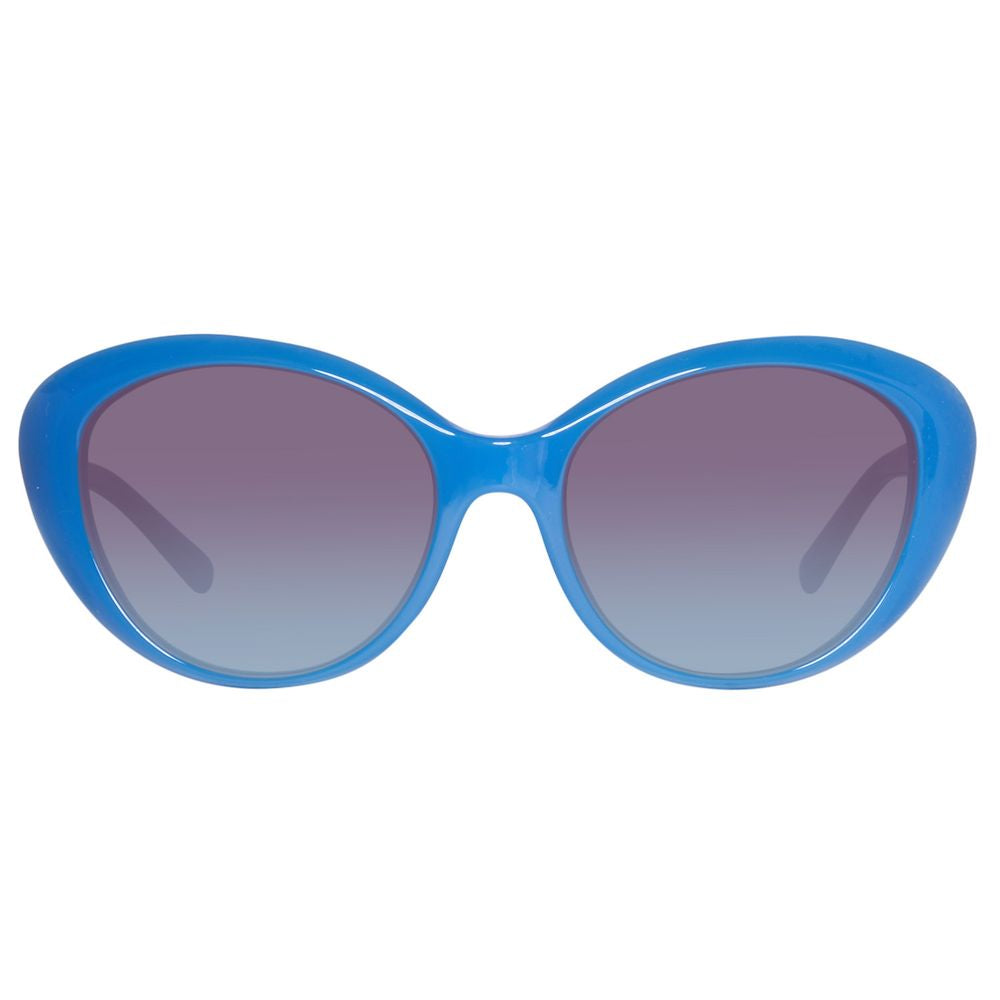Blue Injected Sunglasses