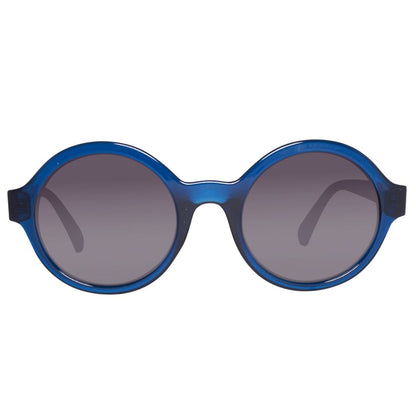 Blue Injected Sunglasses