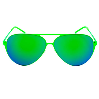 Bicolor Metal Sunglasses