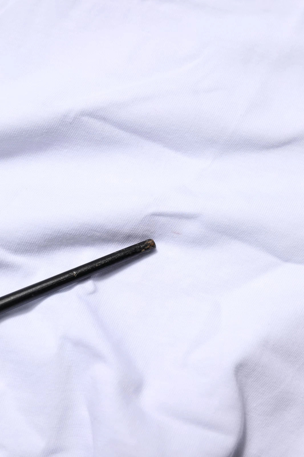 White Cotton Goodluck 2023 Crew Neck T-shirt