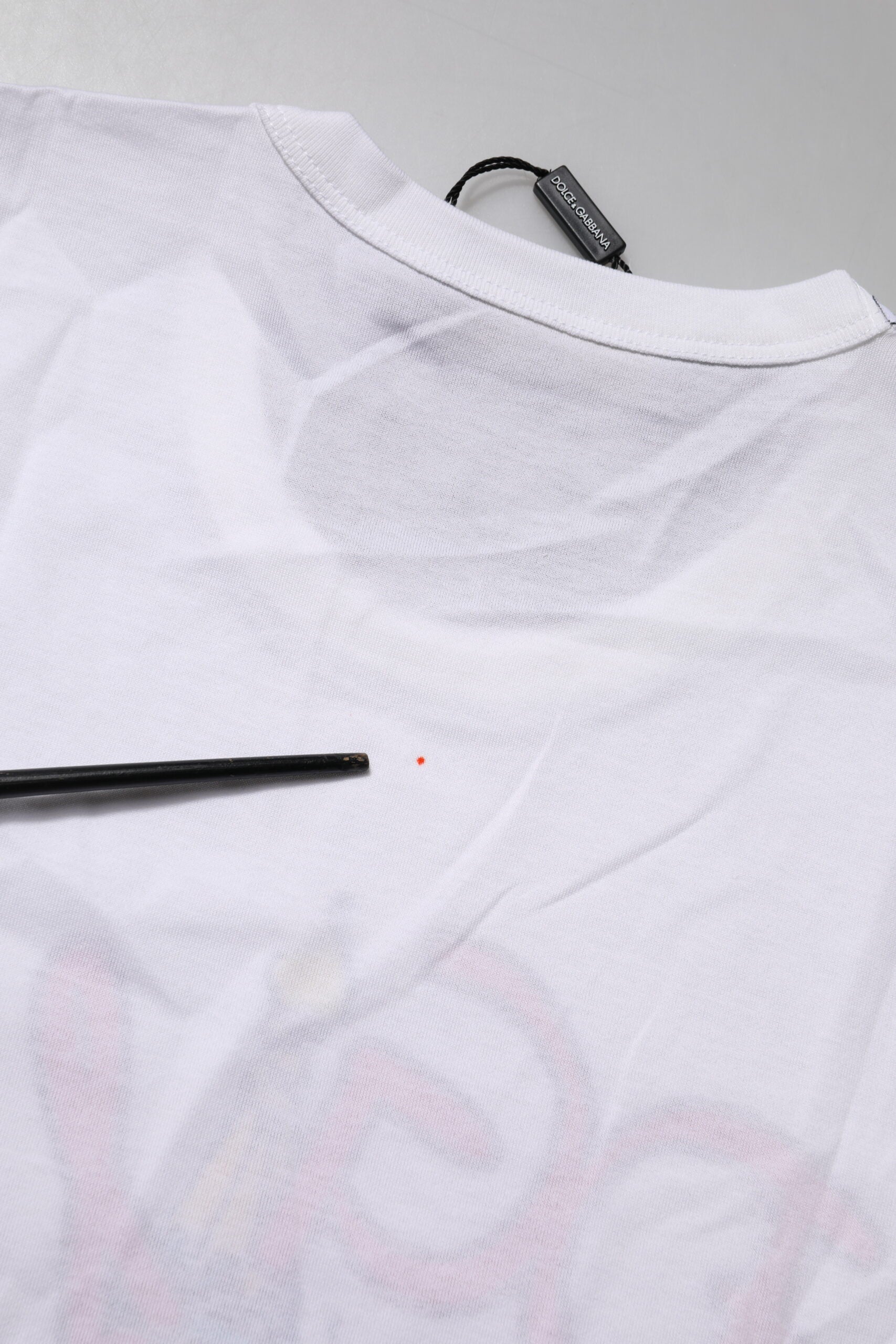 White DG Loves Moscow Crew Neck T-shirt