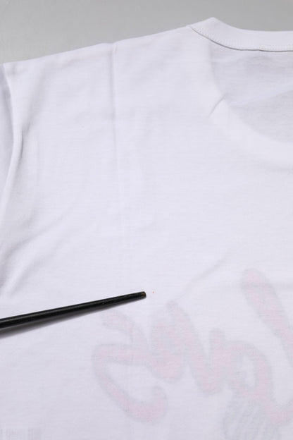 White DG Loves Moscow Cotton Crew Neck T-shirt