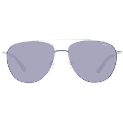 Gray Stainless Steel Sunglasses