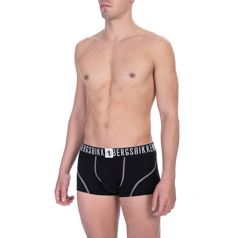 Black Cotton Boxer