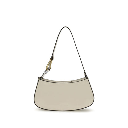 Cream Calf Leather Bos Taurus Shoulder Bag