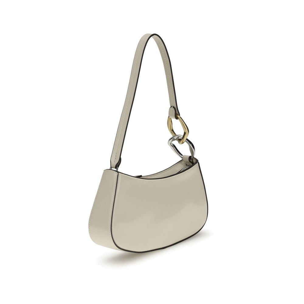 Cream Calf Leather Bos Taurus Shoulder Bag