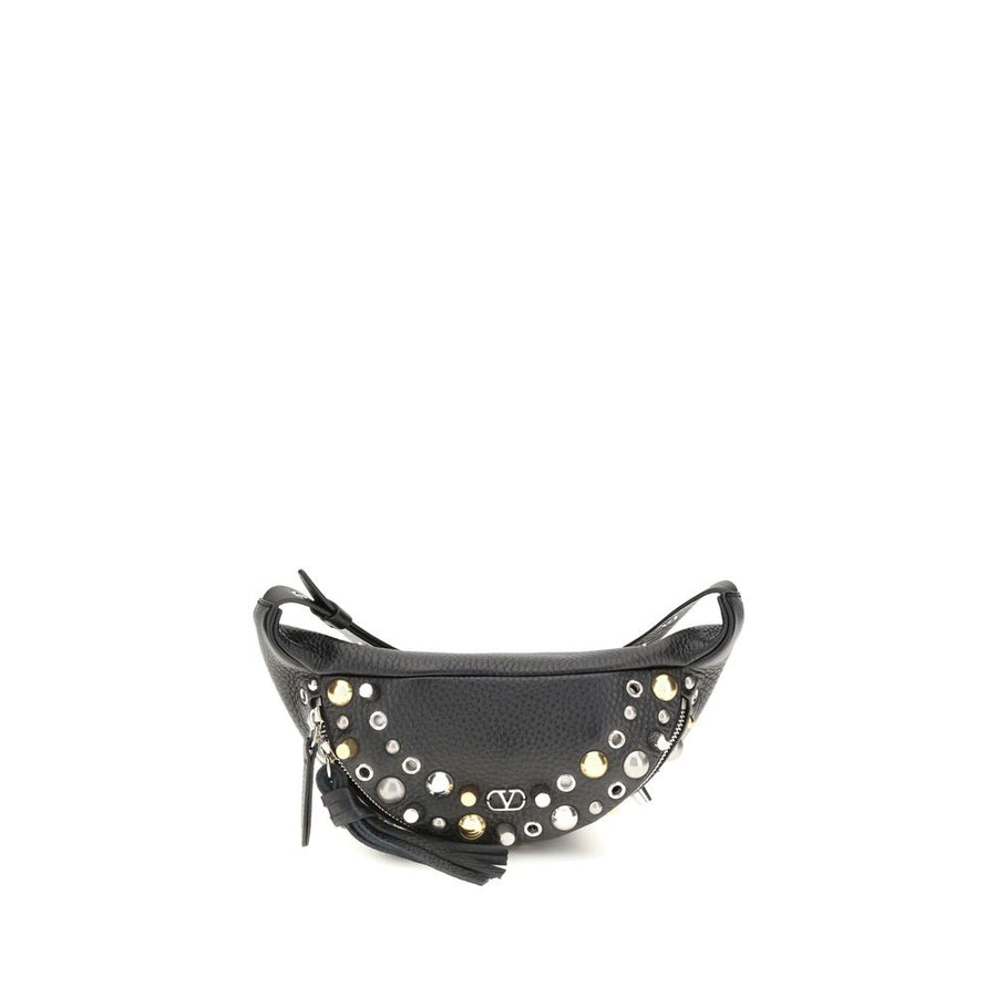 Black Calf Leather Bos Taurus Shoulder Bag