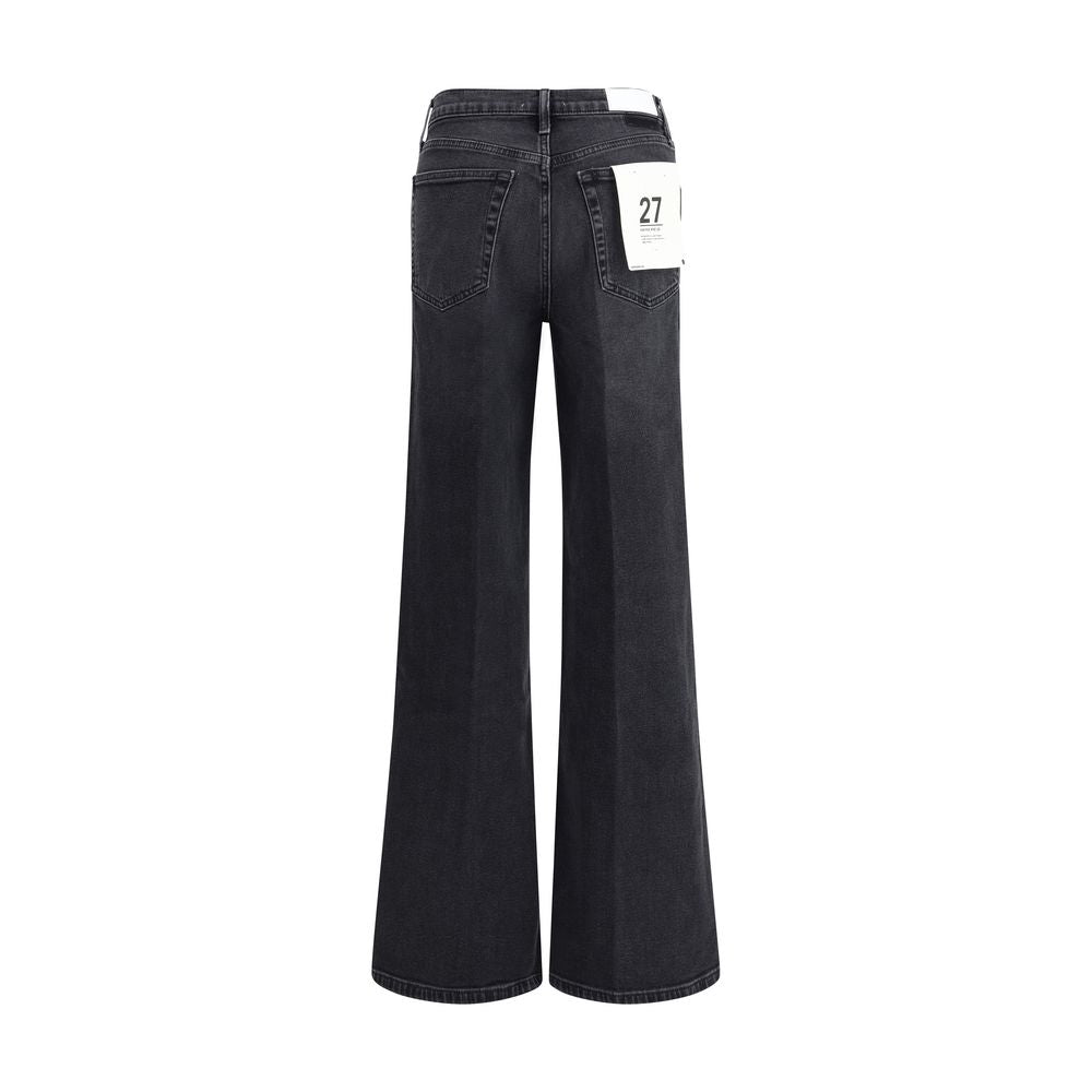 Black Cotton Jeans Denim