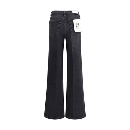 Black Cotton Jeans Denim