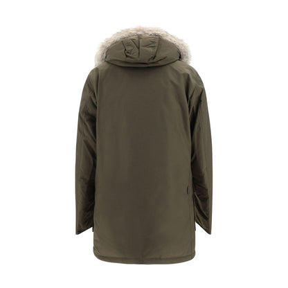 Bicolor Cotton Parka