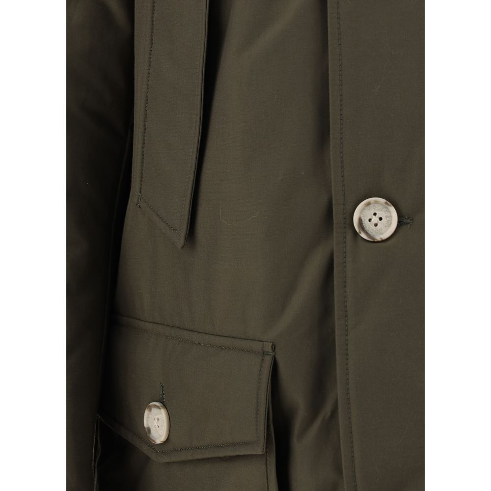 Bicolor Cotton Parka