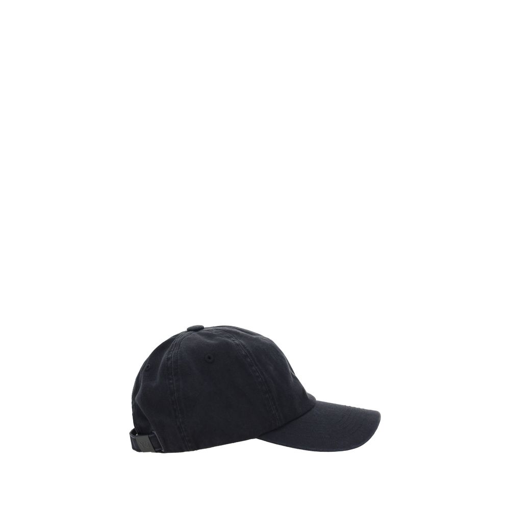 Black Cotton Cap (Baseball Hat)