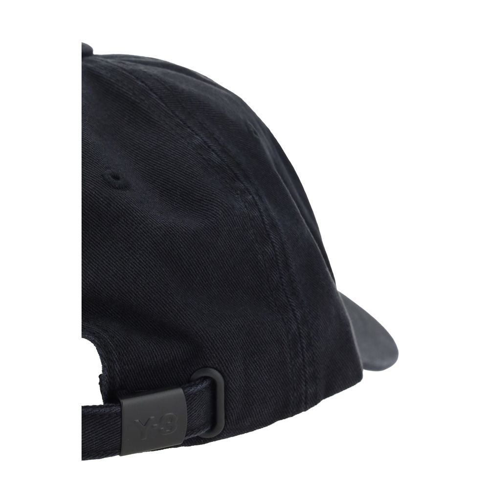 Black Cotton Cap (Baseball Hat)