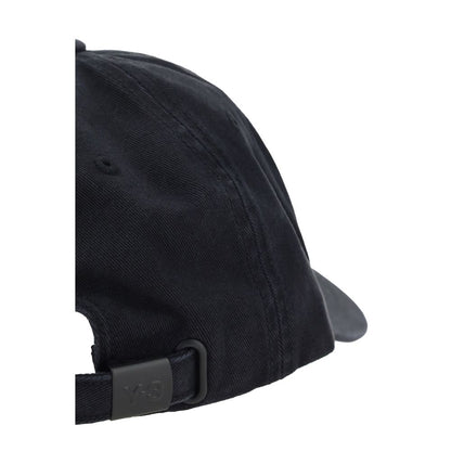 Black Cotton Cap (Baseball Hat)
