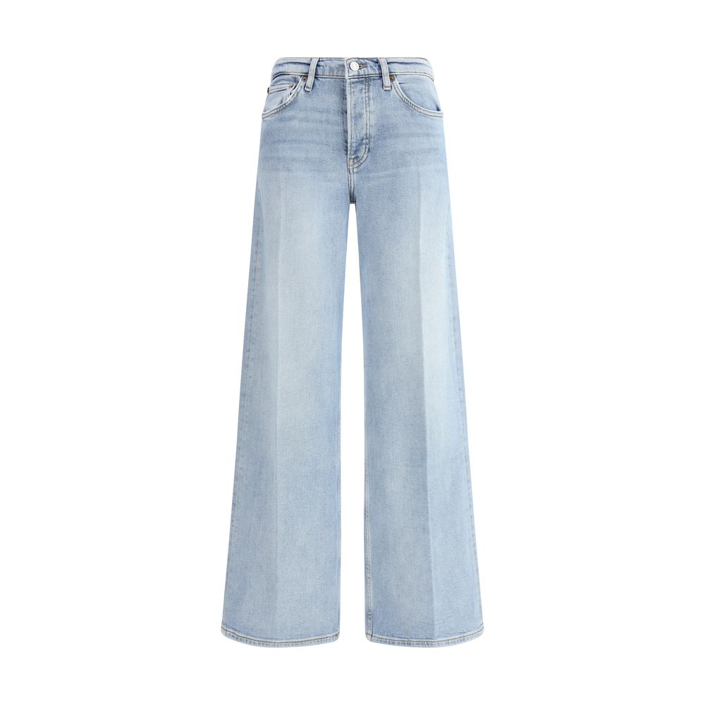 Light Blue Cotton Jeans Denim