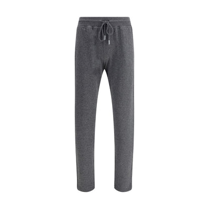 Gray Cashmere Casual Pants
