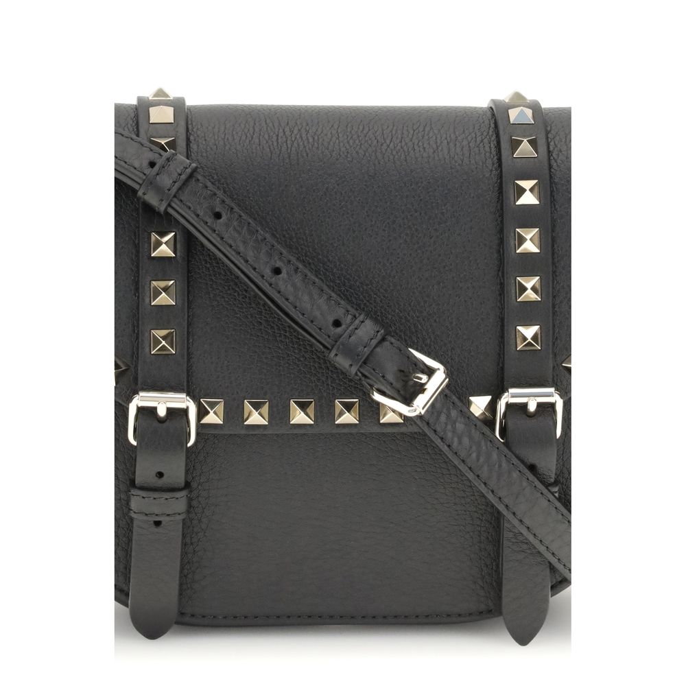 Beige Calf Leather Bos Taurus Shoulder Bag
