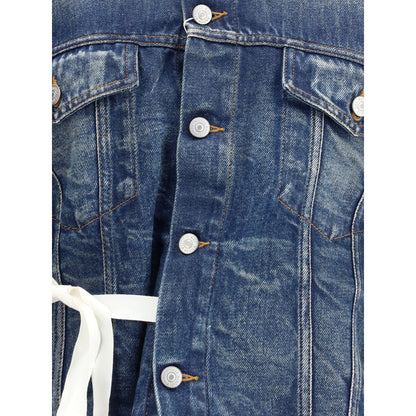 Blue Cotton Denim Jacket