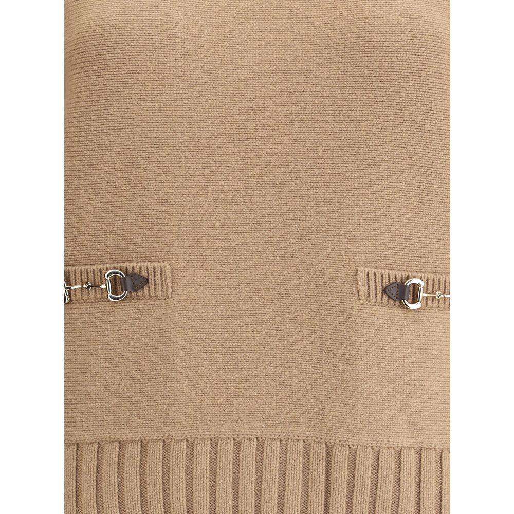 Beige Wool Sweatshirt