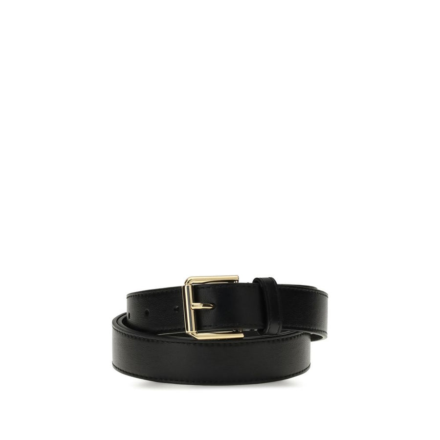 Black Calf Leather Bos Taurus Regular Belt