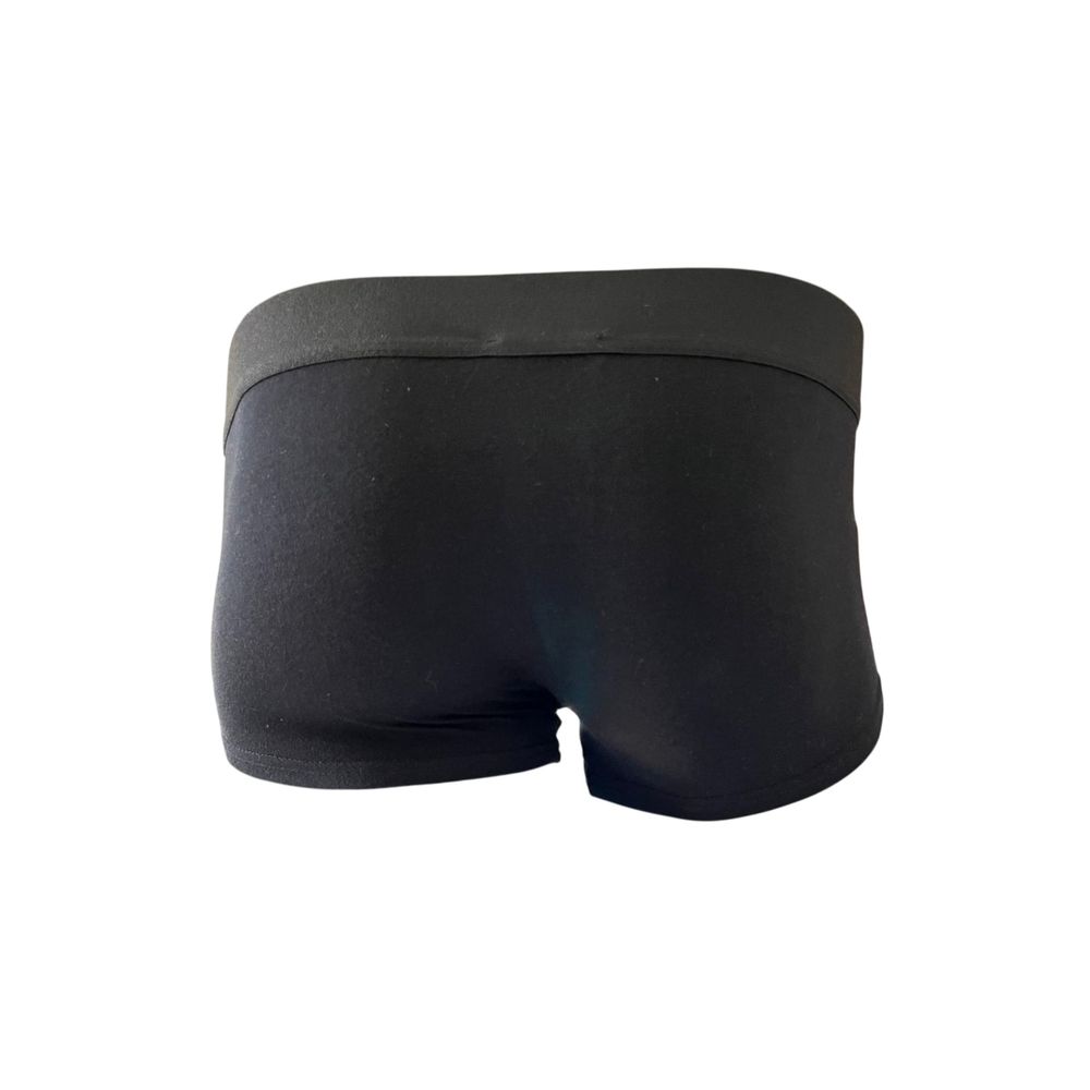 Black Cotton Men Boxer