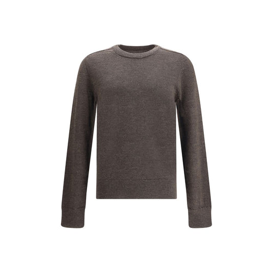 Brown Wool Sweatshirt