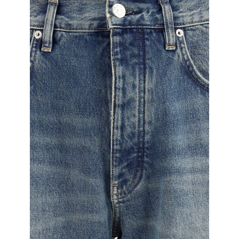 Blue Cotton Jeans Denim