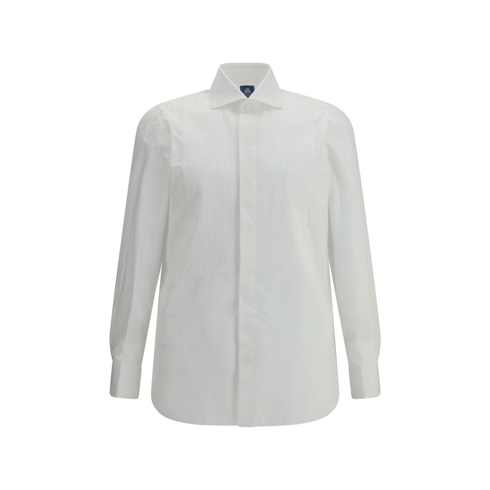 White Cotton Dress Shirt