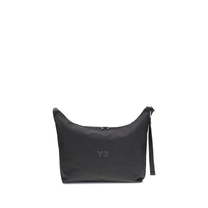 Black Polyamide Shoulder Bag