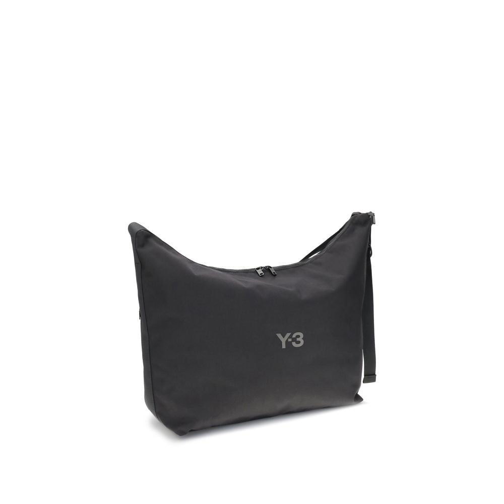 Black Polyamide Shoulder Bag