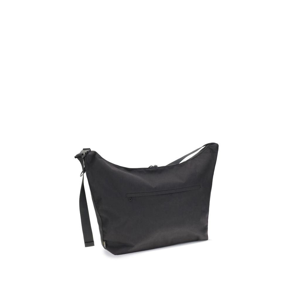 Black Polyamide Shoulder Bag