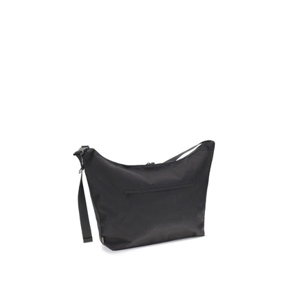Black Polyamide Shoulder Bag