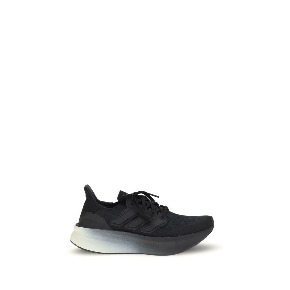 Black Fabric Athletic Sneakers
