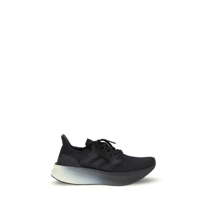 Black Fabric Athletic Sneakers