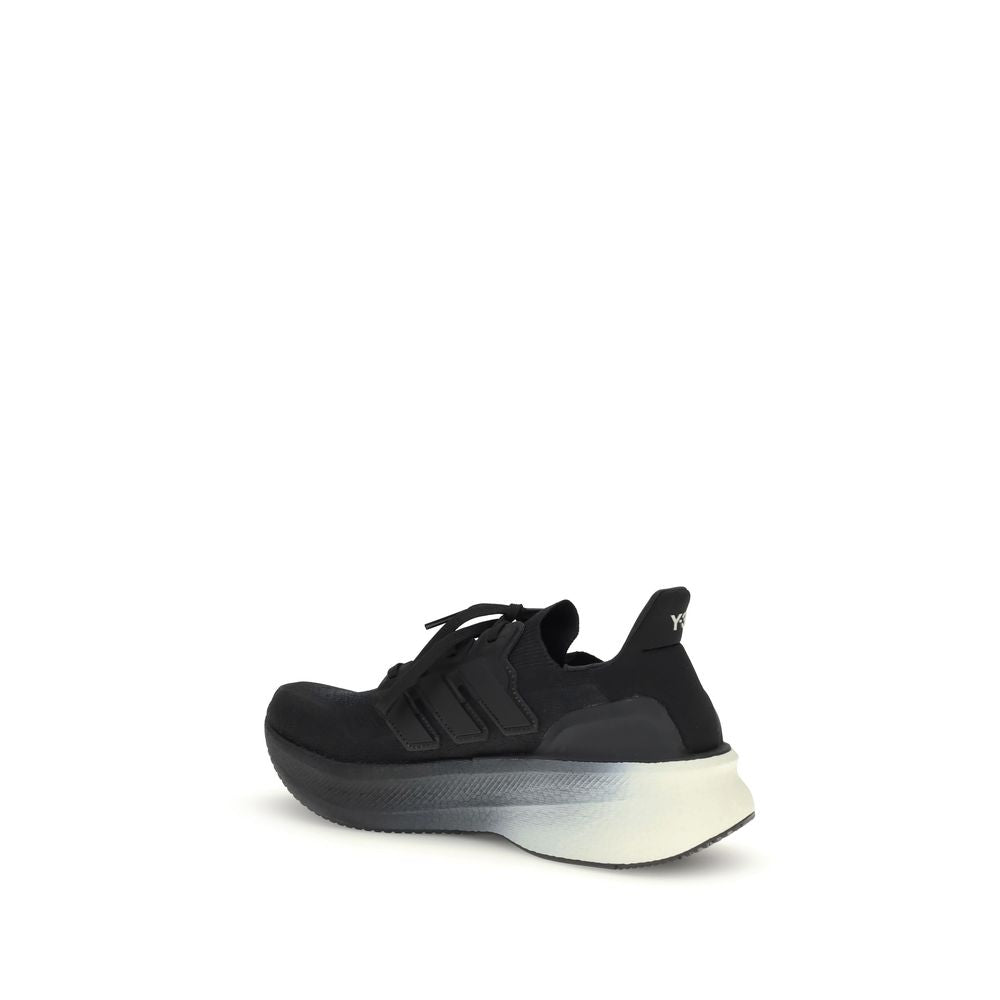 Black Fabric Athletic Sneakers
