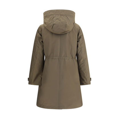 Bicolor Cotton Parka
