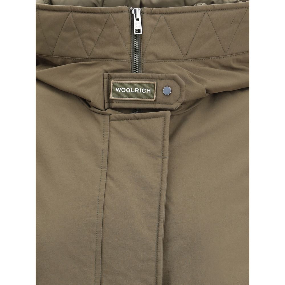 Bicolor Cotton Parka