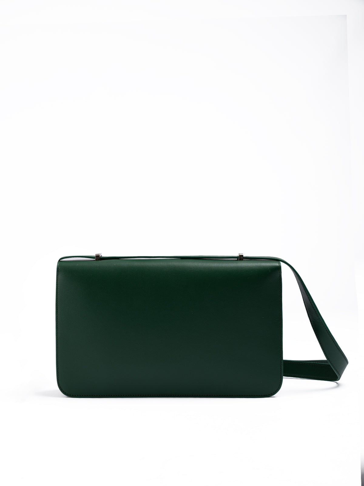 Green Leather Crossbody Bag