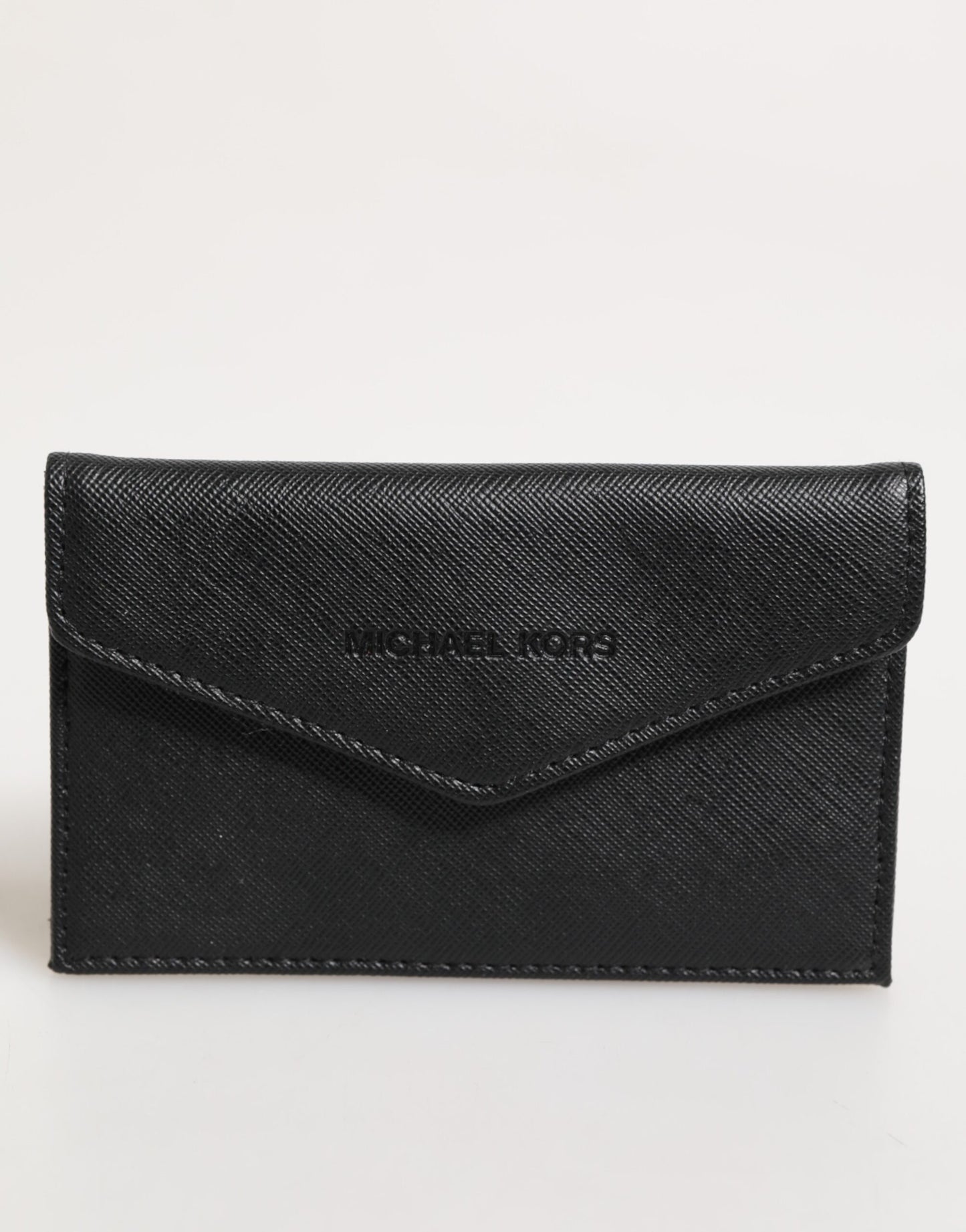 Black Saffiano Leather Envelope Holder Men's Accessory Wallet