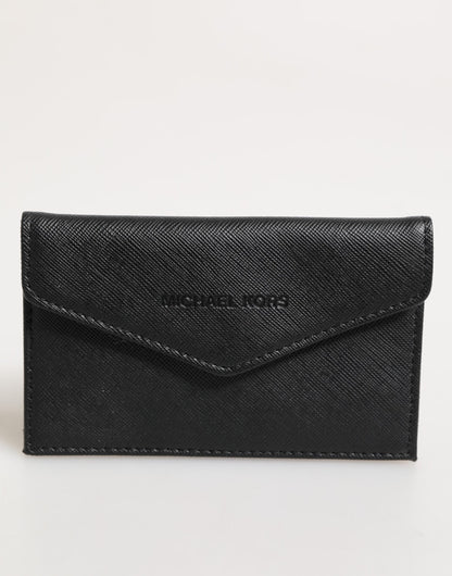 Black Saffiano Leather Envelope Holder Men's Accessory Wallet
