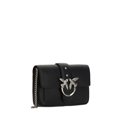 Black Calf Leather Bos Taurus Shoulder Bag