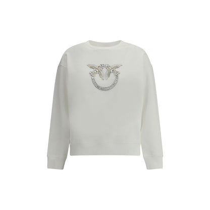 White Cotton Sweatshirt