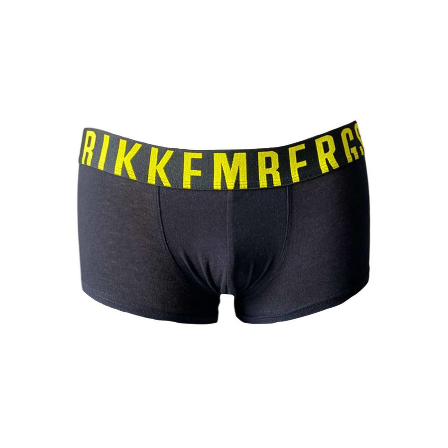 Black Cotton Men Boxer