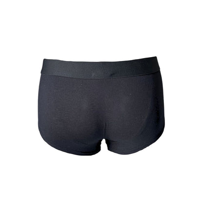 Black Cotton Men Boxer