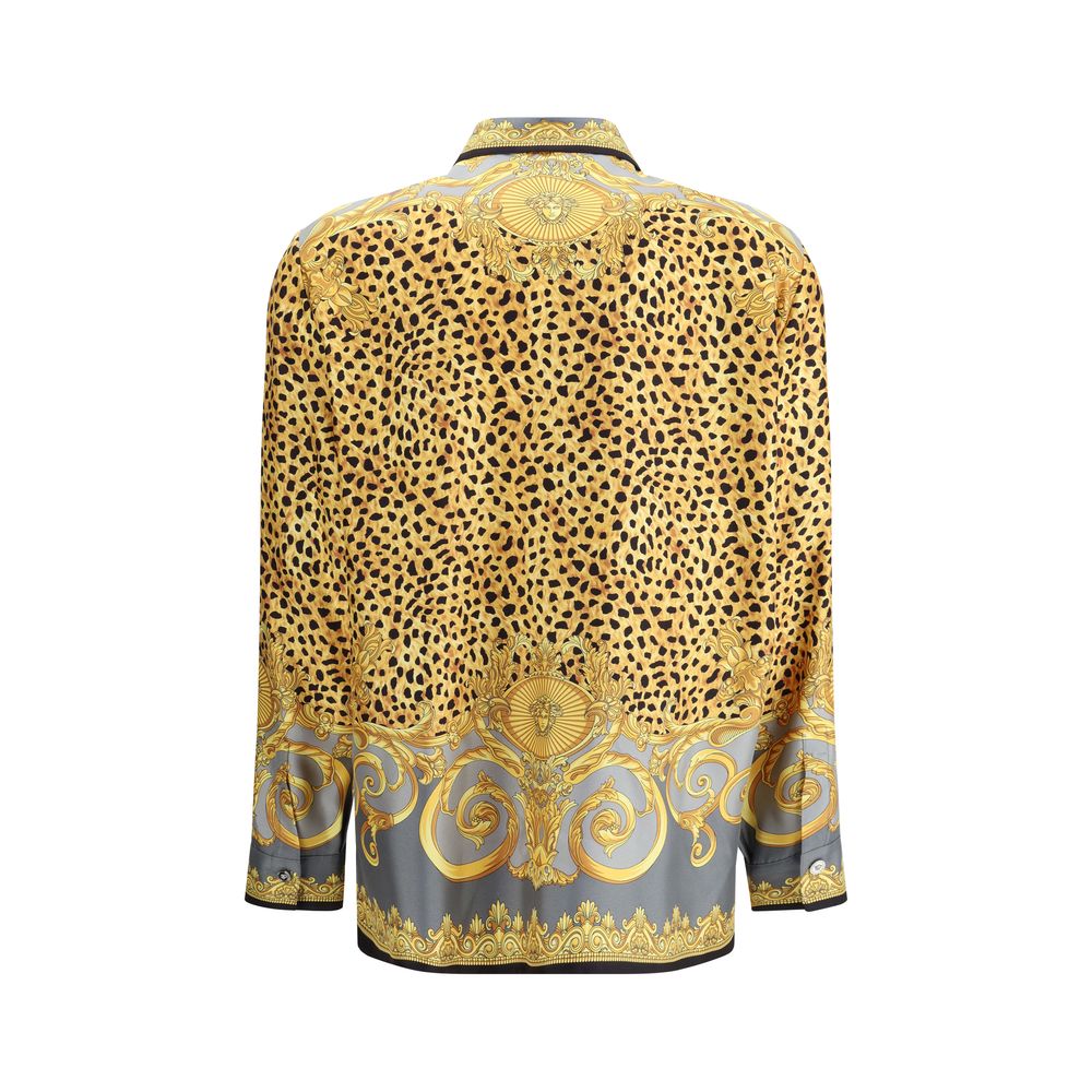Multicolor Silk Pattern Shirt