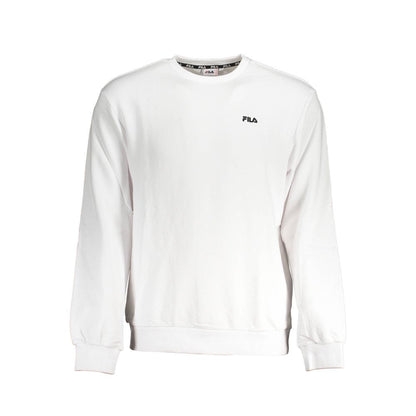 White Cotton Men Sweater
