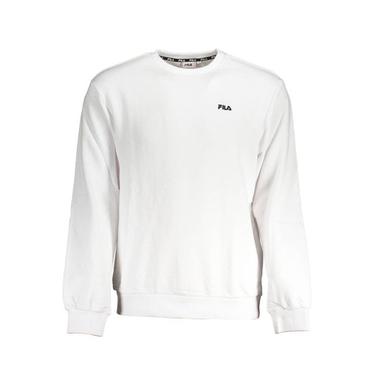 White Cotton Men Sweater