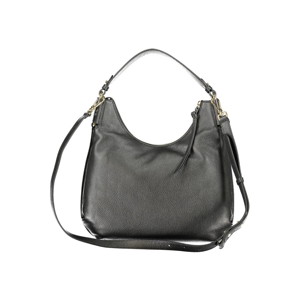 Black Leather Handbag