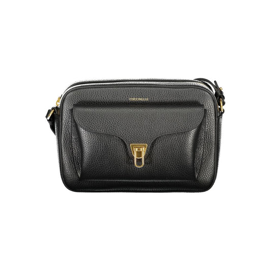 Black Leather Women Handbag